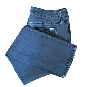 Chico's So Slimming Mid Rise Embellished Jeans 1.5